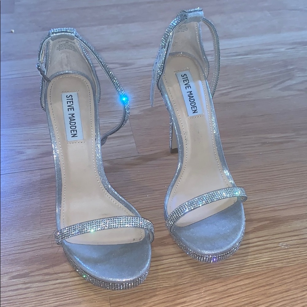 Steve Madden rhinestone heels